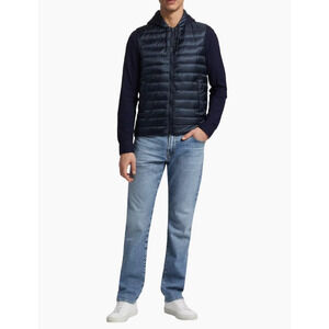 AG Adriano Goldschmied Men 33x33 Everett Jean Slim Straight Japanese Denim AG-ED